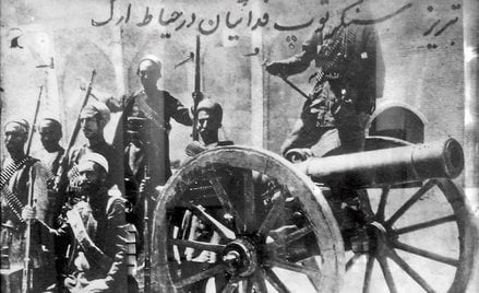 Obrońcy Tazbiru w trakcie starć z lat 1908–1909 r.