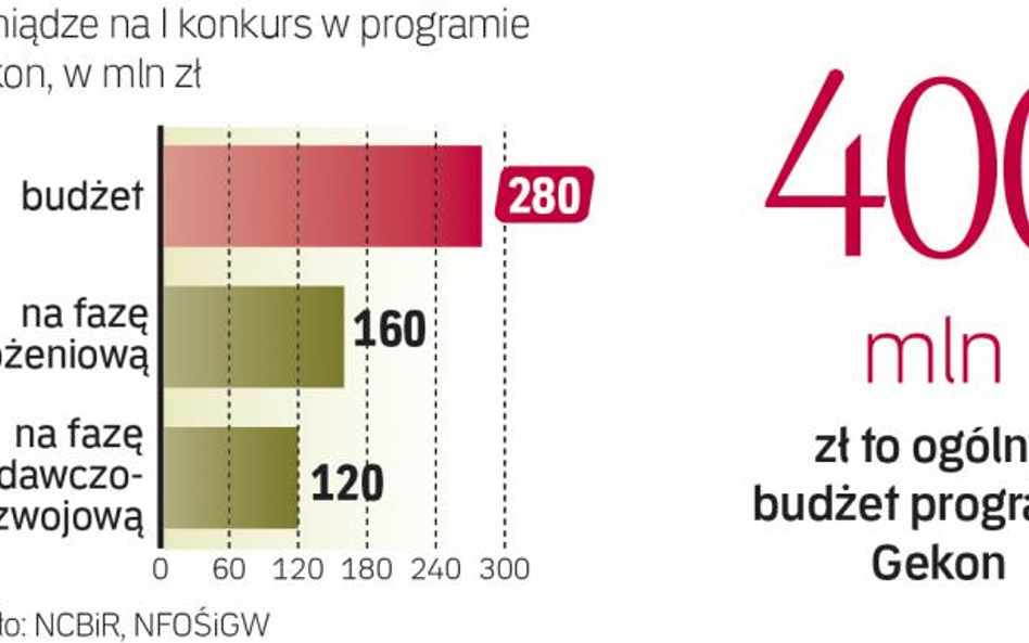 Gekon ma pobudzić innowacje w dziedzinie ekologii.