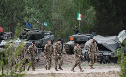 Ćwiczenia NATO Iron Spear 2026 na poligonie Adazi na Łotwie.