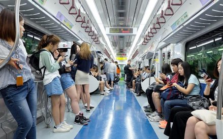 Młodzież z Seulu uwielbia muzykę K-pop