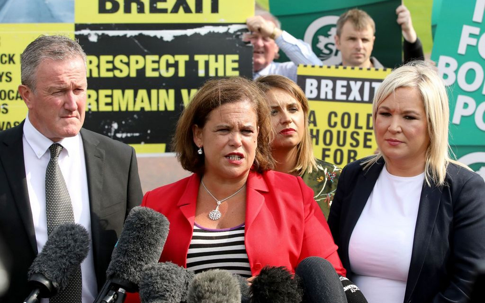 Twardy brexit? Sinn Fein chce referendum ws. jedności Irlandii