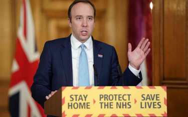 Minister zdrowia Wielkiej Brytanii: Szczyt epidemii będzie wcześniej