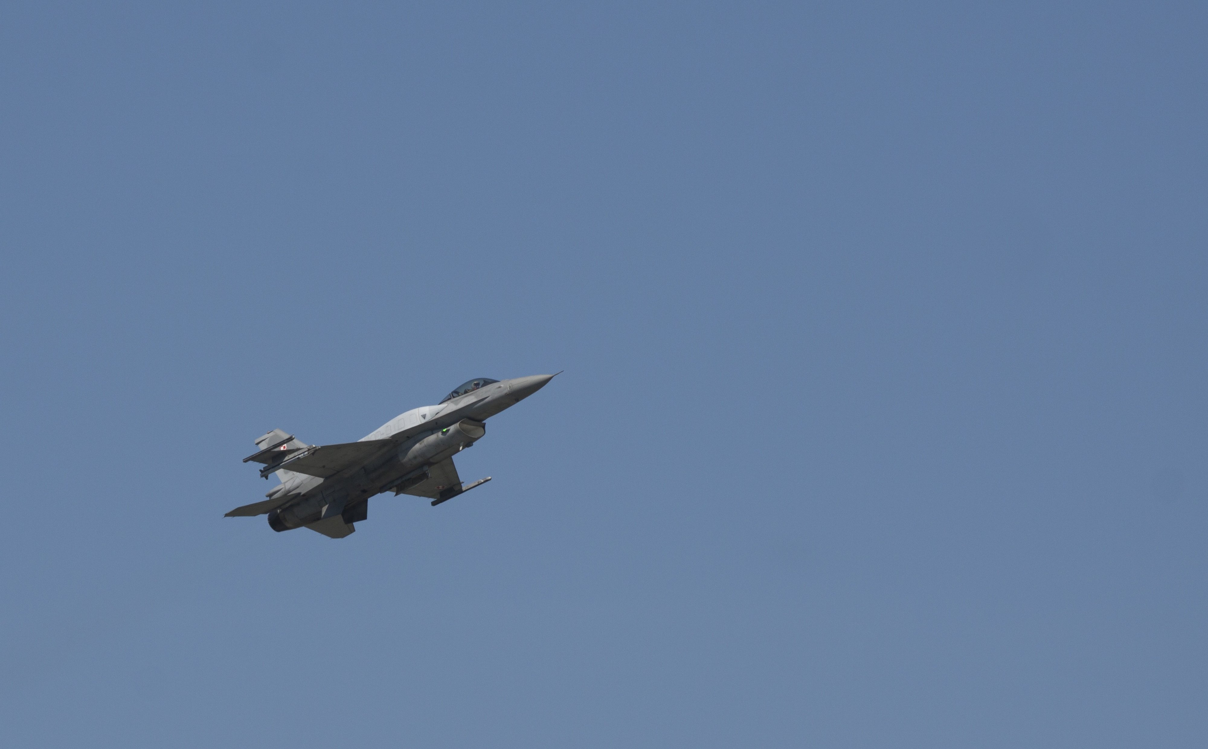 Katastrofa F-16 podczas prób do Air Show. Pilot zginął