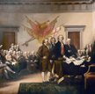 Podpisanie Deklaracji niepodległości 4 lipca 1776 r. w Filadelfii.