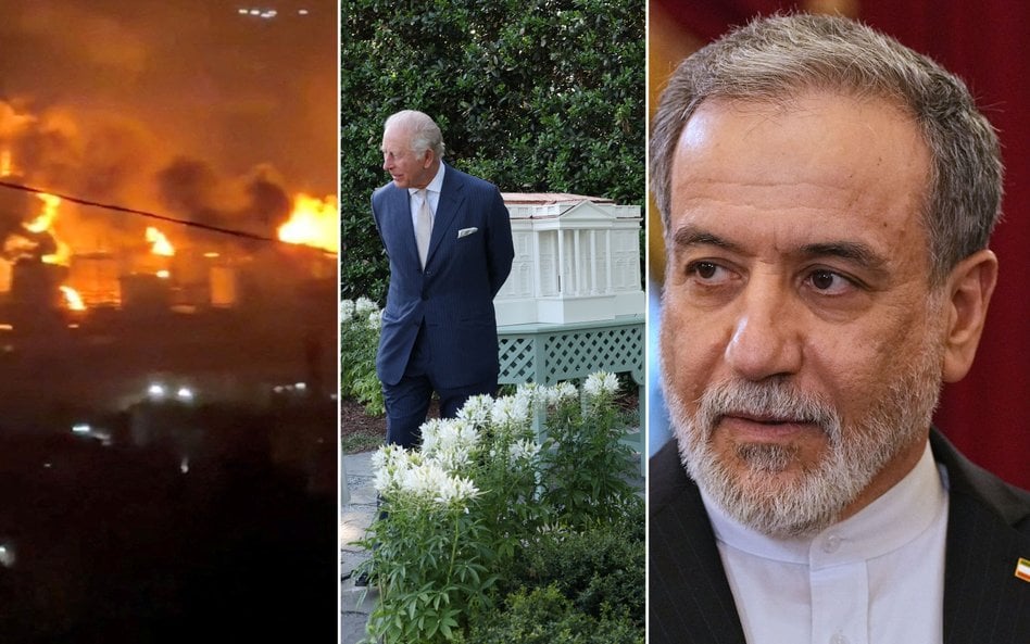 W Rosji znów płonie rafineria w Tuapse, Karol III rozpoczął wizytę w USA, propozycja przedstawiona W