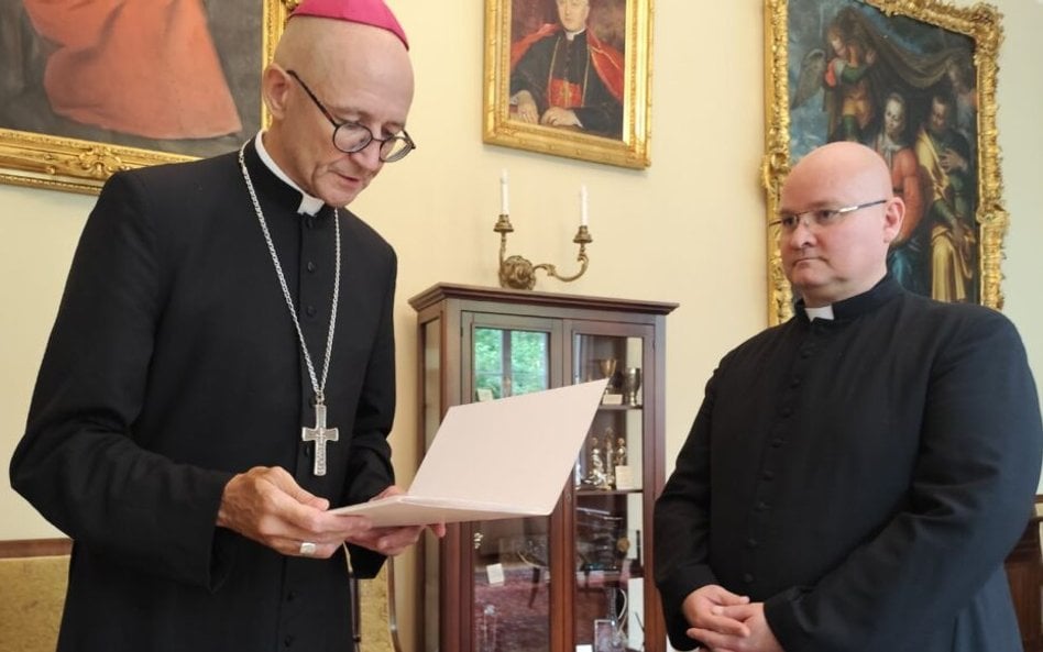 Ks. Paweł Sokołowski obejmie parafię Najświętszego Serca Pana Jezusa w Przypkach