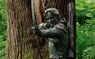 Pomnik Robin Hooda w Sherwood