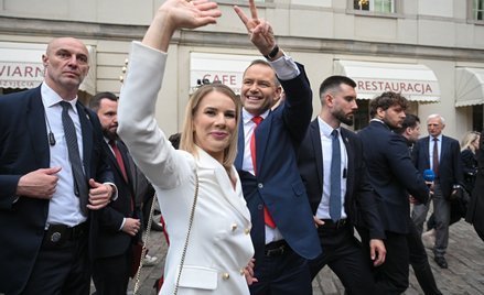 Marta Nawrocka i Karol Nawrocki