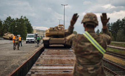 Czołgi abrams miały już trafić na Ukrainę