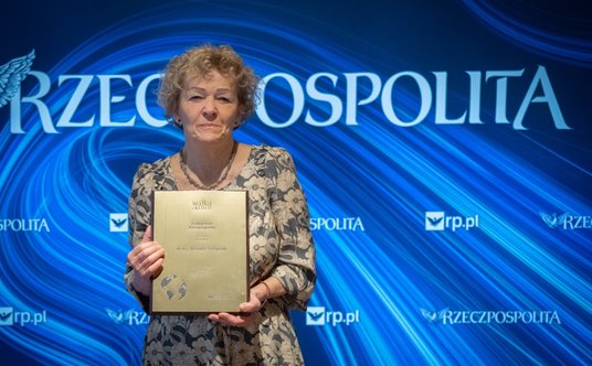 Dr inż. Urszula Sołtysiak, laureatka „Zielony Orzeł Rzeczpospolitej” w kategorii „Tytanka”.