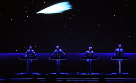 Kraftwerk podczas występu w Royal Albert Hall. Londyn, 21 czerwca 2017 r.