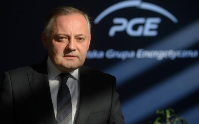 Wojciech Dąbrowski, prezes zarządu PGE Polskiej Grupy Energetycznej.