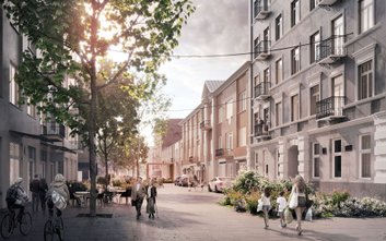 Piesi zyskają prawo do korzystania z całej szerokości ulicy. Nawierzchnia zostanie wykonana z estety