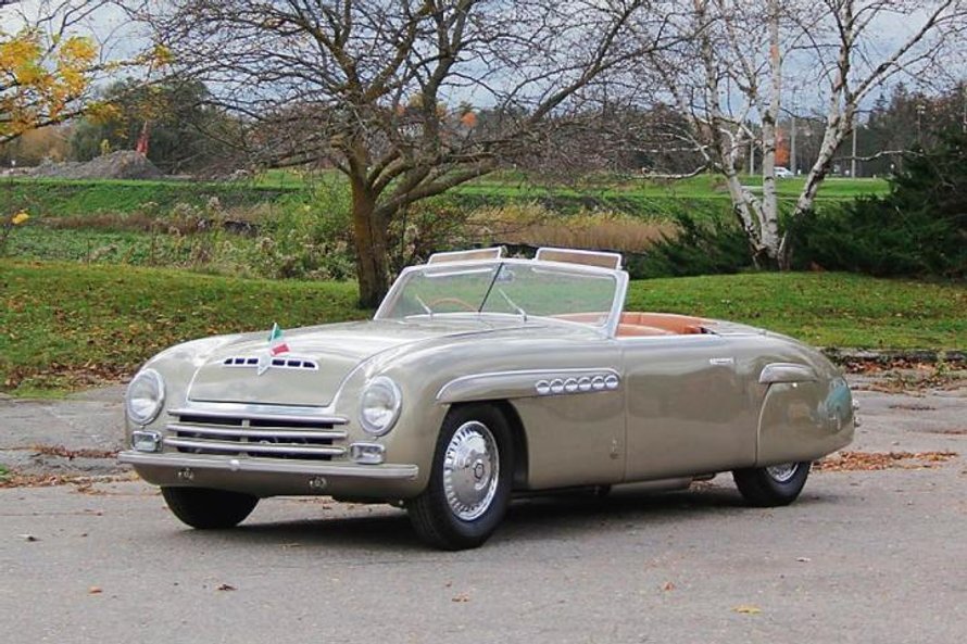 Alfa Romeo 6C 2500 Pinin Farina Speciale pochodzi z roku 1946 i ma w swoim CV tytuł „Najpiękniejszy 