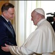 Prezydent Duda na audiencji u papieża Franciszka
