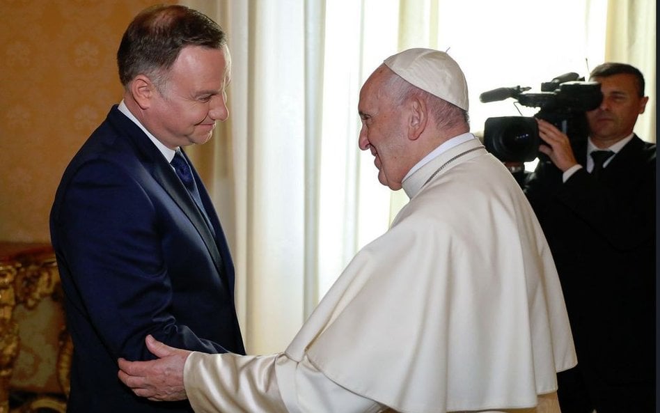 Prezydent Duda na audiencji u papieża Franciszka