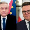 Robert Biedroń i Szymon Hołownia