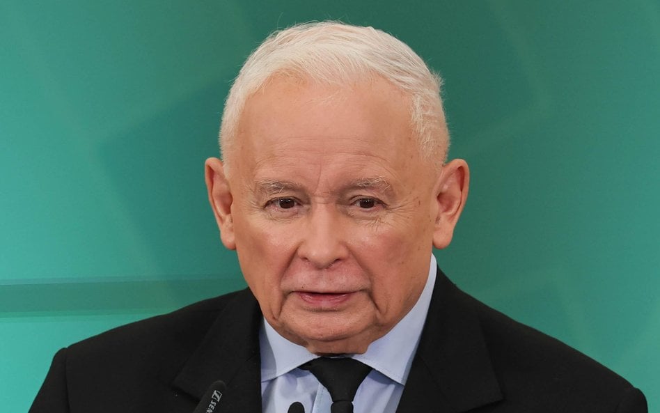 Prezes PiS Jarosław Kaczyński