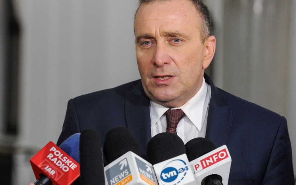 Lider PO Grzegorz Schetyna