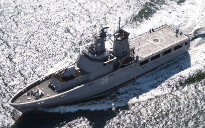 Okręt patrolowych Darussalam Marynarki Wojennej Sułtanatu Brunei. Fot./Lürssen.