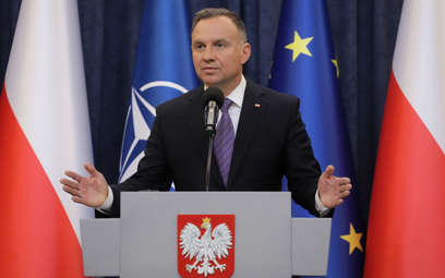 Prezydent Andrzej Duda ogłosił projekt zmian w "lex Tusk"