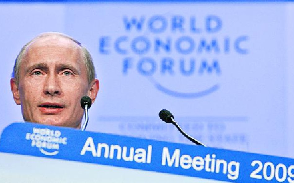 Tematu bezpieczeństwa energetycznego nie unikał w Davos premier Rosji Władimir Putin. Zaproponował p