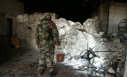 Żołnierz syryjskiej armii