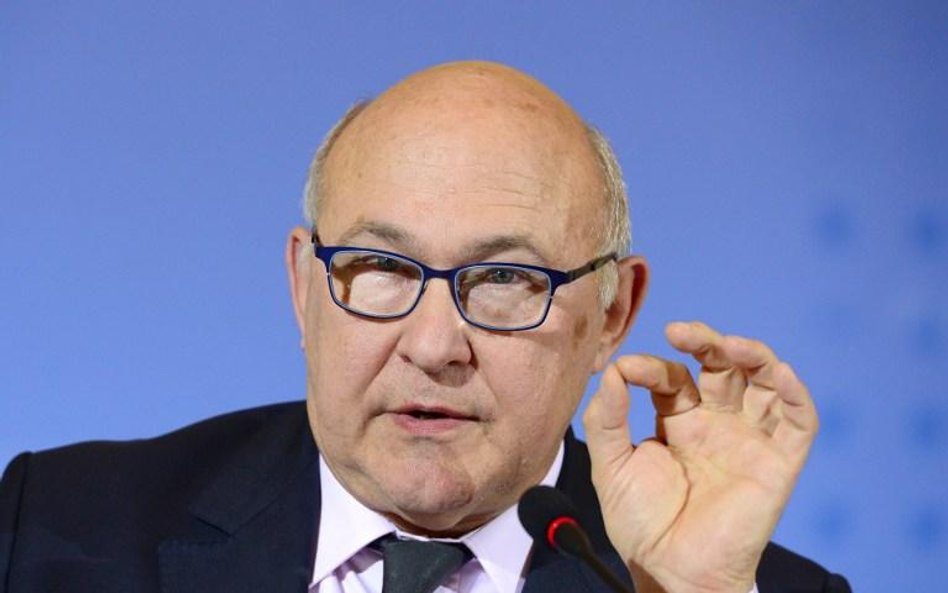 Michel Sapin, minister finansów Francji