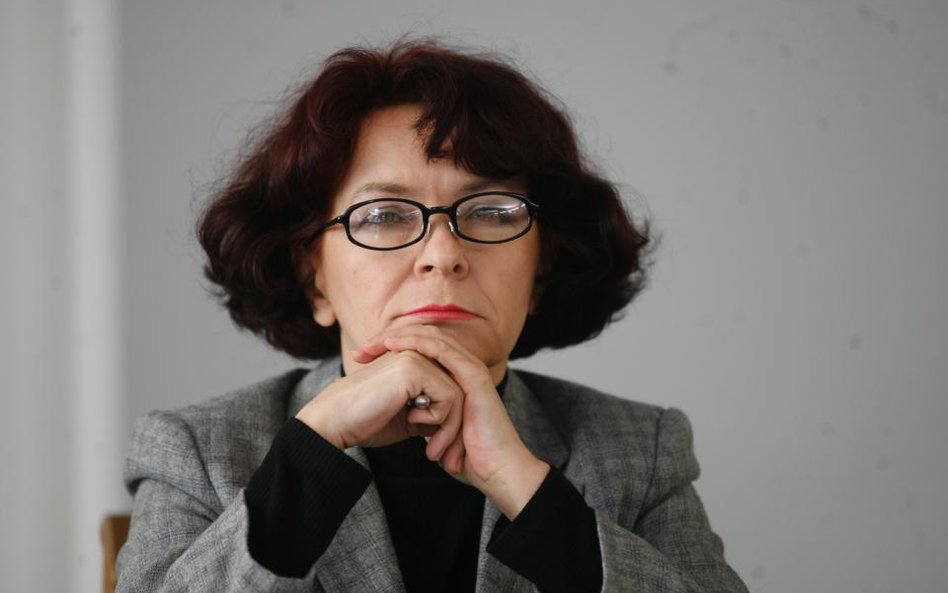 Elżbieta Kruk, przewodnicząca sejmowej komisji kultury