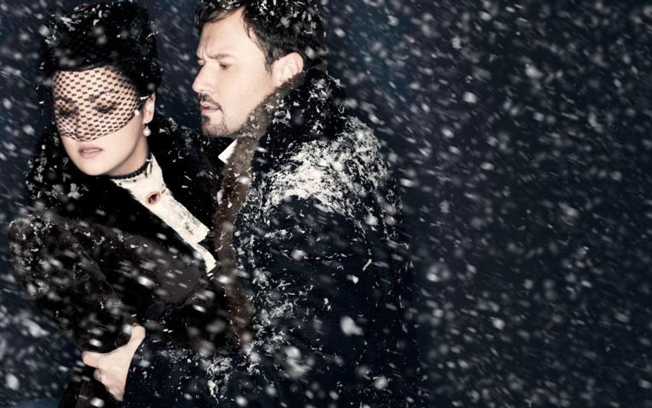 Anna Netrebko z Mariuszem Kwietniem w Eugeniuszu Onieginie