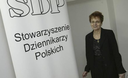 Krystyna Mokrosińska, prezes Stowarzyszenia Dziennikarzy Polskich