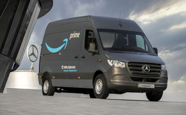 Amazon przesiada się do elektrycznych Mercedesów