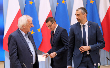 Premier Mateusz Morawiecki chwalił porozumienie ponad podziałami w sprawie Białorusi