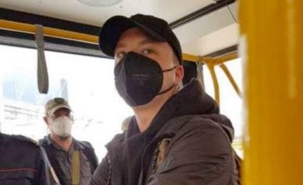 Ostatnie zdjęcie Ramana Pratasiewicza przed aresztowaniem