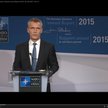 Sekretarz generalny Sojuszu Jens Stoltenberg prezentuje raport za rok 2015