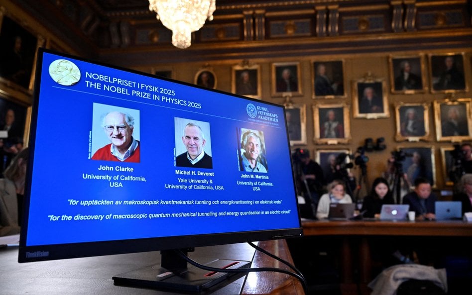 Laureaci tegorocznej Nagrody Nobla w dziedzinie fizyki