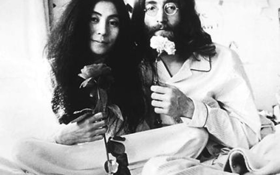 John Lennon i Yoko Ono - koncert w Nowym Jorku