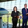 Prezydent Tajwanu Tsai Ing-wen i spiker Izby Reprezentantów USA Kevin McCarthy w Kalifornii Frederic