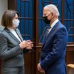 Prezydent Biden spotkał się w Białym Domu z Cichanouską