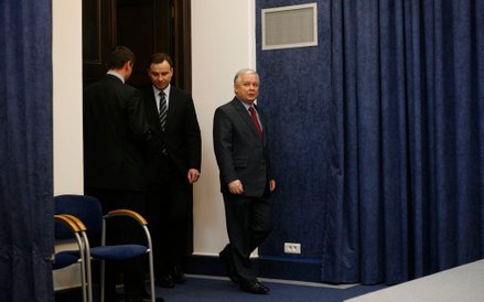 05.03.2010 WARSZAWA. PAŁAC PREZYDENCKI. OŚWIADCZENIE PREZYDENTA RP LECHA KACZYŃSKIEGO DOTYCZĄCE WYBO