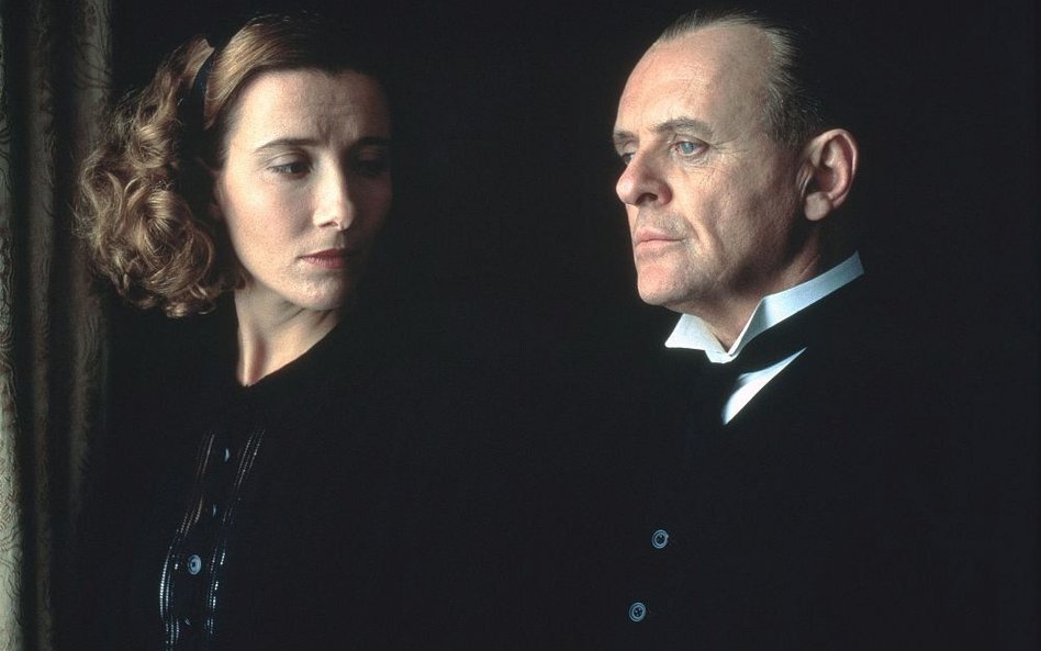 Emma Thompson i Anthony Hopkins w „Okruchach dnia”.