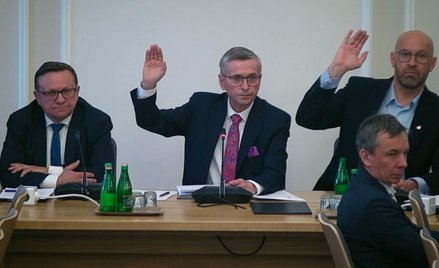 Za powołaniem komisji w okrojonym składzie głosowali posłowie koalicji rządowej, w tym przewodnicząc