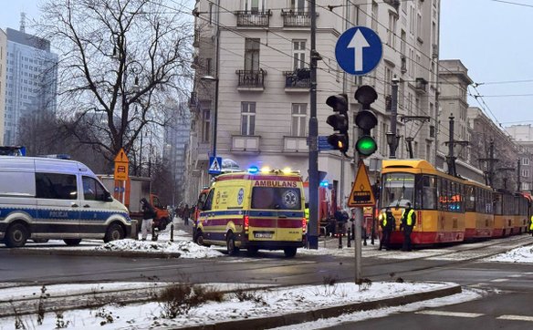 Trawmaj linni 10 naechał skład linii 18, było sześć osób poszkodowanych
