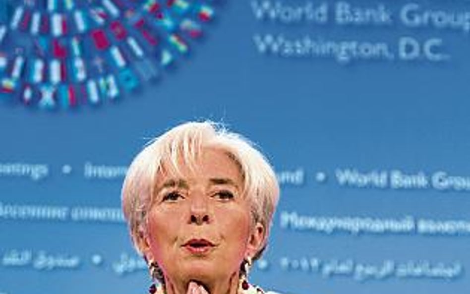 Christine Lagarde, szefowa MFW dziękowała Polsce za zadeklarowanie wpłaty pożyczki dla funduszu.