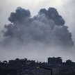 Kłęby dymu nad Strefą Gazy po izraelskim ataku