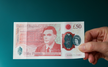 50-funtowy banknot z Alanem Turingiem trafił do obiegu