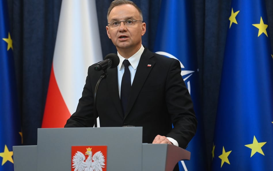 Andrzej Duda po posiedzeniu Rady Bezpieczeństwa Narodowego