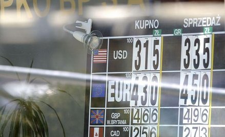 Różnice kursowe przy sprzedaży waluty w kantorze