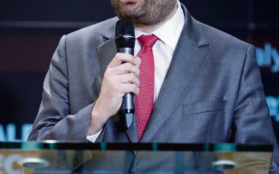 Przemawia Paweł Tamborski, prezes GPW