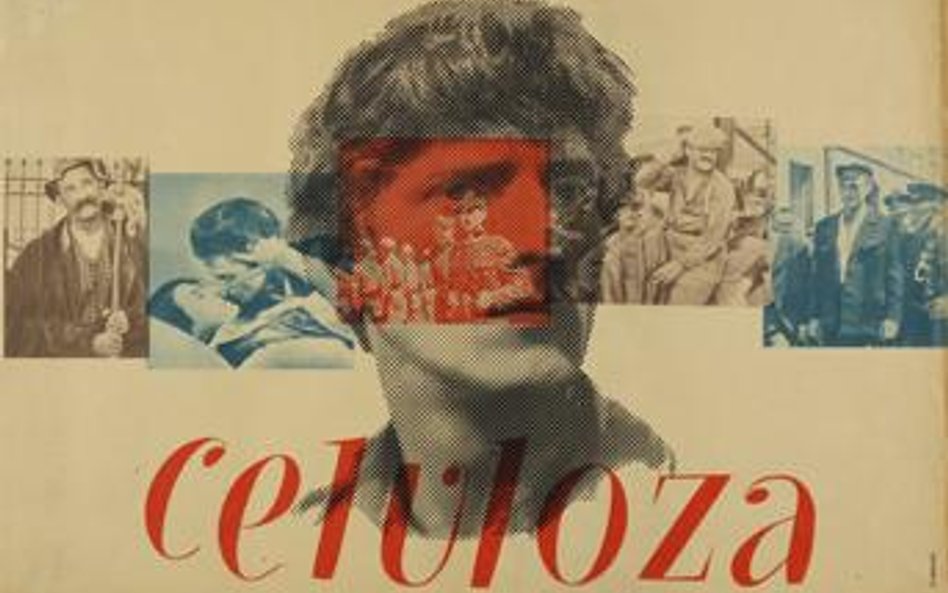 Wojciech Zamecznik, Celuloza, 1954, rotograwiura, wym. 61x86 cm, filmowy